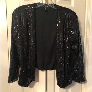 Glitzy Style and Co Sequence Jacket